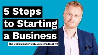 The 5-Point Checklist When Starting a Business | The Entrepreneur's Blueprint Podcast #2