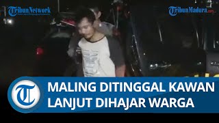 Nasib Apes Maling Motor, Ditinggal Teman Kemudian Dihajar Warga