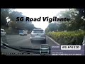 30dec2023 tpe #SLN1632D subaru forester overtaking from the left speeding & abrupt lane changing