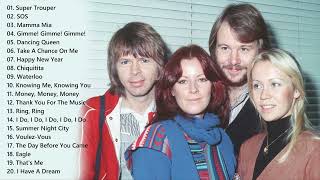 Top 20 ABBA Songs - ABBA Full Album Playlist 2022