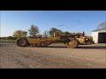 1973 caterpillar 631c conventional scraper for sale no reserve internet auction november 10 2016