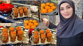 لحقي حالك قبل ما يخلص الموسم 🤩 أسهل و أنجح طريقة لمربى البرتقال 🍊 Method for orange marmalade