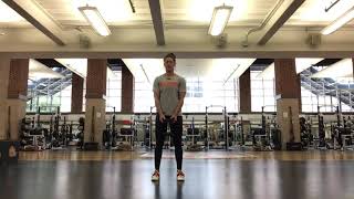 DB Jump Shrug (2 sec eccentric)