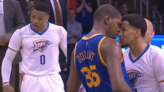 Kevin Durant Booed in Return to OKC! Heated Exchanges! Warriors vs Thunder