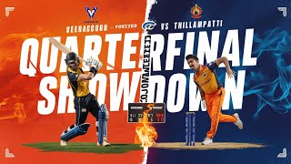 FCC CRICKET TOURNAMENT DAY1 QUARTER FINAL#highlights|veeraguru Vs Thillampatti#live#tncricket#today