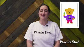 Phonics Shed - Guidance Video - ‘ear’/air/ Pear the Bear