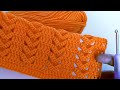 UNIQUE DESIGN! Simple and beautiful crochet stitch that you will see for the first time