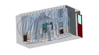 Fluid Flow Simulation of Laboratory