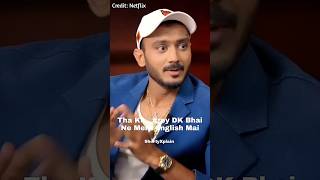 Axar and Siraj Funny English Interview 🤣🔥 #shorts #cricket #funny #teamindia #shortsfeed