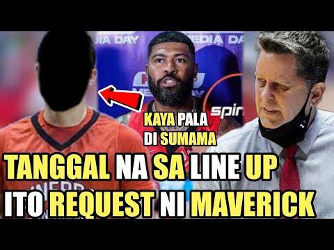 GINEBRA PLAYER TINANGGAL NA SA LINE UP | ITO PALA REQUEST NI AHANMISI | KAYA PALA HINDI SUMAMA !