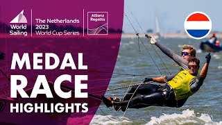 Medal Race Highlights | 2023 World Cup Series Allianz Regatta