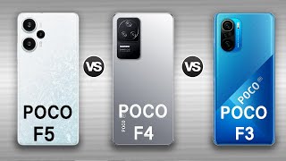 Poco F5 Vs Poco F4 Vs Poco F3 Full comparison