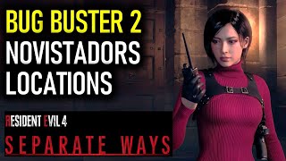 Bug Buster 2: Novistadors Locations (Defensive Line) | Separate Ways | Resident Evil 4 DLC (RE4)