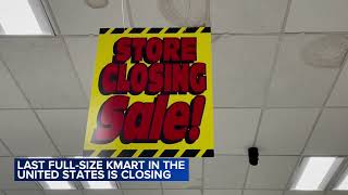 Kmart's blue light fades to black with the shuttering of its last full-scale US store