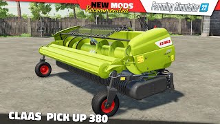 FS22 | CLAAS PICK UP 380 - Farming Simulator 22 New Mods Review 2K60