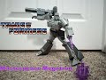 Takara Tomy Transformers G1 Masterpiece MP 36 Megatron Review