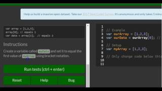 Access Array Data with Indexes, freeCodeCamp Basic Javascript