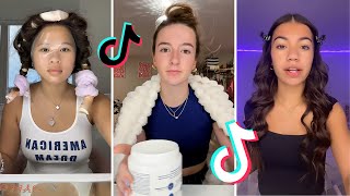 Makeup Tutorial Tiktok Compilation - GRWM ( Get Ready With Me ) ❤️(Skincare, Makeup, Outfits) 974🥰