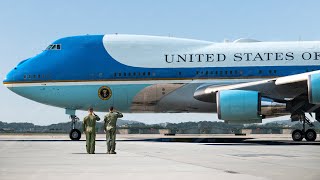 US Gigantic $5 Billions Air Force One Arrives to Transport POTUS