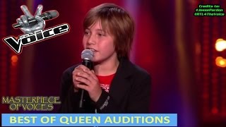 BEST OF QUEEN SONG AUDITIONS IN THE VOICE