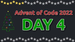 Advent of Code 2022 - Day 4