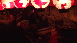 2012.10.6　二本松ちょうちん祭り　竹田若連太鼓台②