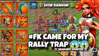 RALLY TRAP GOT BRUTALLY COUNTRED | #rallytraplordsmobile #rallytrap #lordsmobile