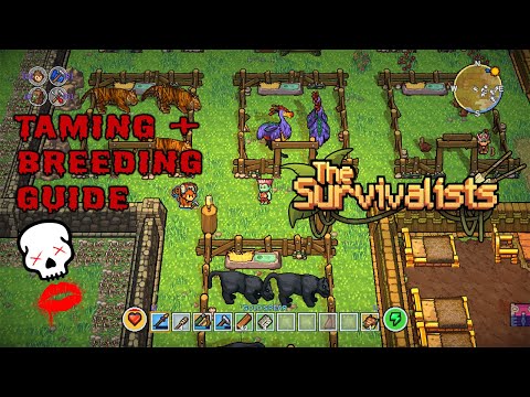 The Survivalists - Taming  Breeding Guide  How To Tame & Breed All Animals