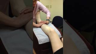 Edema reduction massage