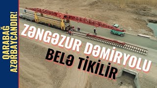 Zəngəzur Dəhlizi hazırlığı | Horadiz-Ağbənd dəmiryolunun tikintisi | 2022