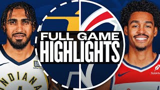 PACERS at WIZARDS | FULL GAME HIGHLIGHTS | February 12, 2025