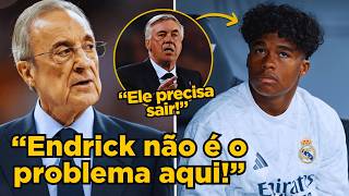 🚨CRISE NO REAL! ANCELOTTI PEDE SAÍDA DE ENDRICK E FLORENTINO TOMA DECISÃO INESPERADA!