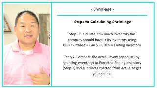 Financial Accounting - Lesson 6.5 - Shrinkage - Inventory