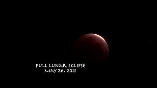 Total Lunar Eclipse, 2021