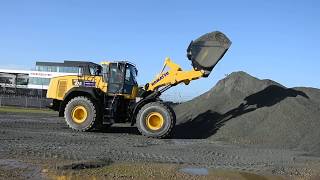 Komatsu WA 475-10 wheel loader with K-HMT ( Komatsu Hydraulic Mechanical Transmission)