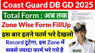 Coast Guard Navik GD DB Total Form Fill Up 2025 | Coast Guard Form Fill up 2025 | ICG Form Zone Wise