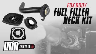 How To Install Fox Body Mustang Fuel Filler Neck, Floor Seal, Grommet, \u0026 Housing Gasket