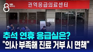 추석 연휴 응급실은?…\