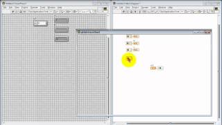 NI LabVIEW: Global variables