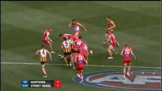 Operation tackle - 2012 AFL Grand Final