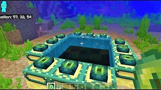 What if you try to make a portal under water?