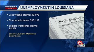 Louisiana unemployment claims continue summer COVID climb