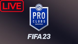 🔴Live FIFA 23 Pro Clubs With Viewers!! Road To Division One