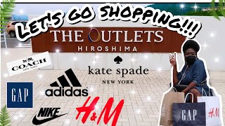 ULTIMATE  Outlet Mall shopping in JAPAN 🇯🇵 + try on haul!!! (the outlets Hiroshima)