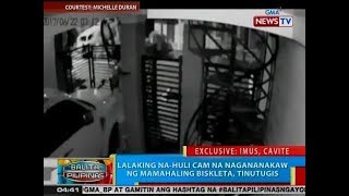 BP: Lalaking na-hulicam na nagnanakaw ng mamahaling bisikleta, tinutugis