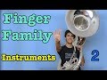 Finger Family Song | Daddy Finger Music Instruments 2 - Educational Nursery Rhymes for Babies + Kids