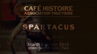 Spartacus. Café Histoire avec Yann Le Bohec, historien spécialiste de la guerre dans la Rome antique