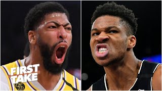 Giannis or Anthony Davis: Which NBA star would you rather have in the playoffs? | First Take
