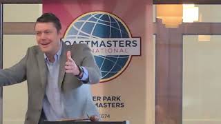 Ivan Lys-Dobradin - Evaluator #4 - Winter Park Toastmasters - 11/4/22