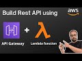 Build REST API using Lambda and API Gateway || AWS Lambda || REST API || AWS Tutorial for Beginners